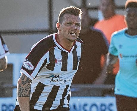 Elgin City's Jon-Paul McGovern.