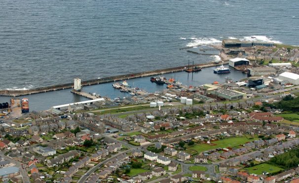 Buckie Harbour.