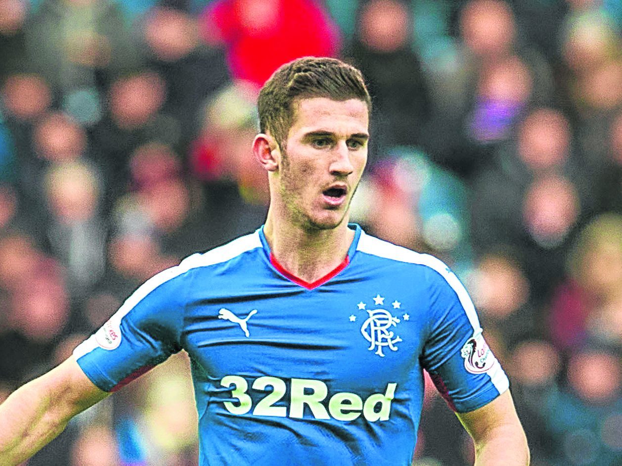Dominic Ball in action for Rangers last year
