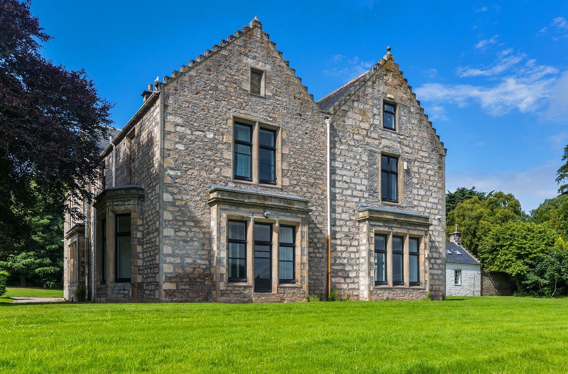 Duffus House was built as a home in the 18th Century.