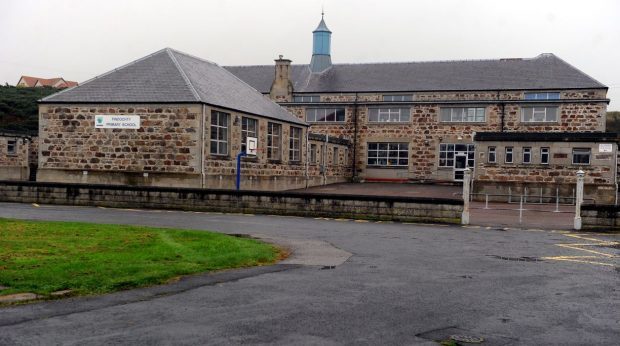 The contamination levels were highest at Findochty Primary School.