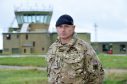 Major Dafydd Howells, officer commanding 48 Field Squadron, is ready to lead his troops to the Caribbean on one-hour's notice. Pics by Kenny Elrick,