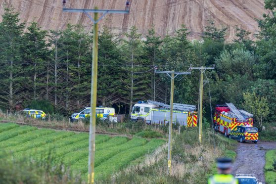 The large scale operation near Portsoy