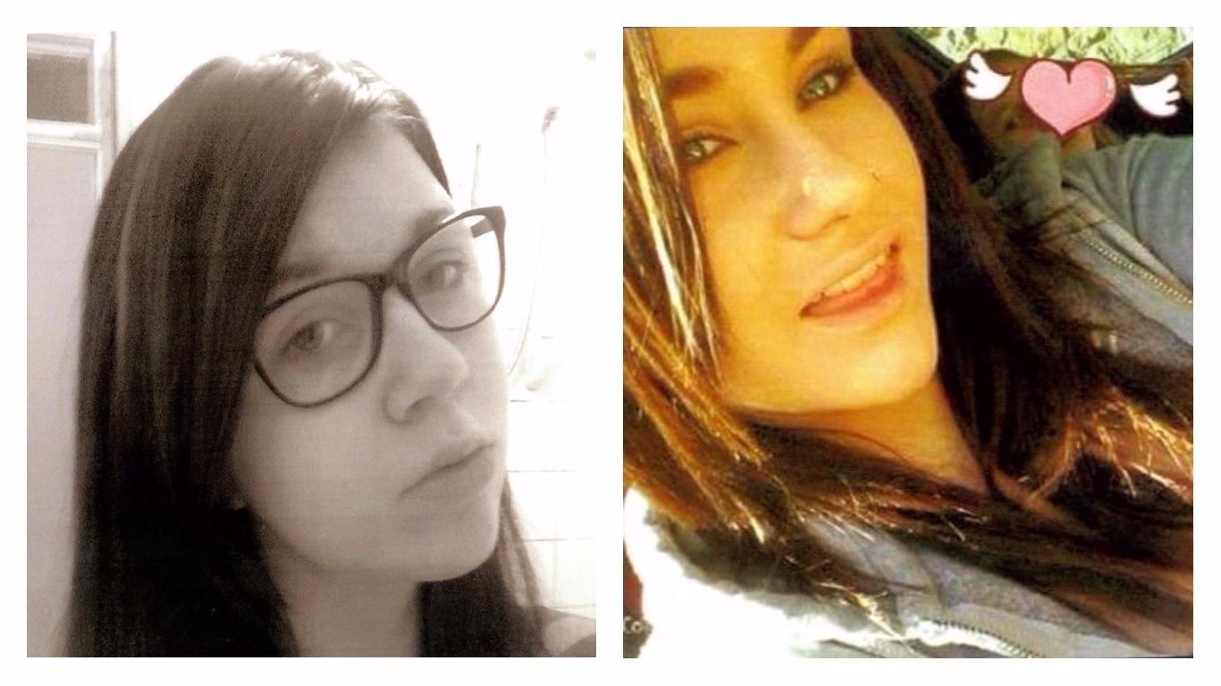 Nicole Williamson on the left and Mhairi McConnell on the right