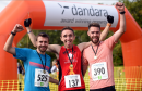 Dandara 5K and Family Fun Day at Hazlehead Park.

Pictured from left, David Jamieson, 2nd over the line, Myles Edwards, 1st over the line and Andy Reid, 3rd over the line.
