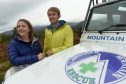 The Aviemore-based couple joined Cairngorm MRT at the weekend. Picture by Sandy McCook.