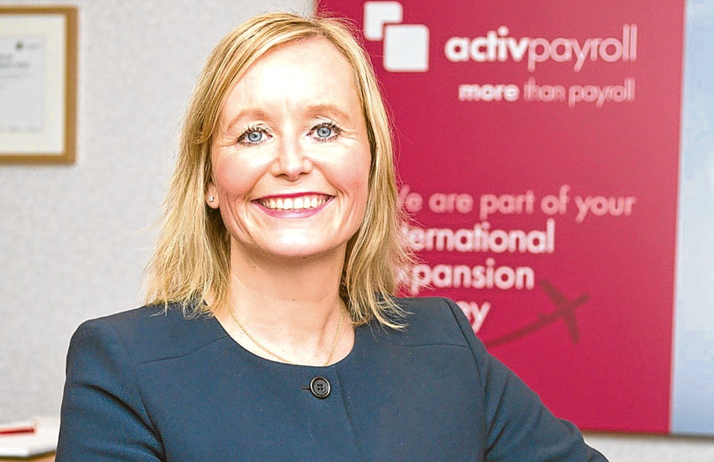 Alison Sellar, Chief Executive Officer of activpayroll