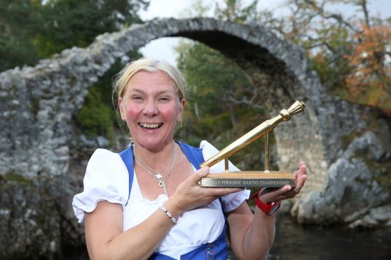 Golden Spurtle competition is held in Carrbridge.