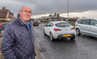 Community councilor Mike Mulholland hopes the new crossing will improve road safety on Lossiemouth's Elgin Road.