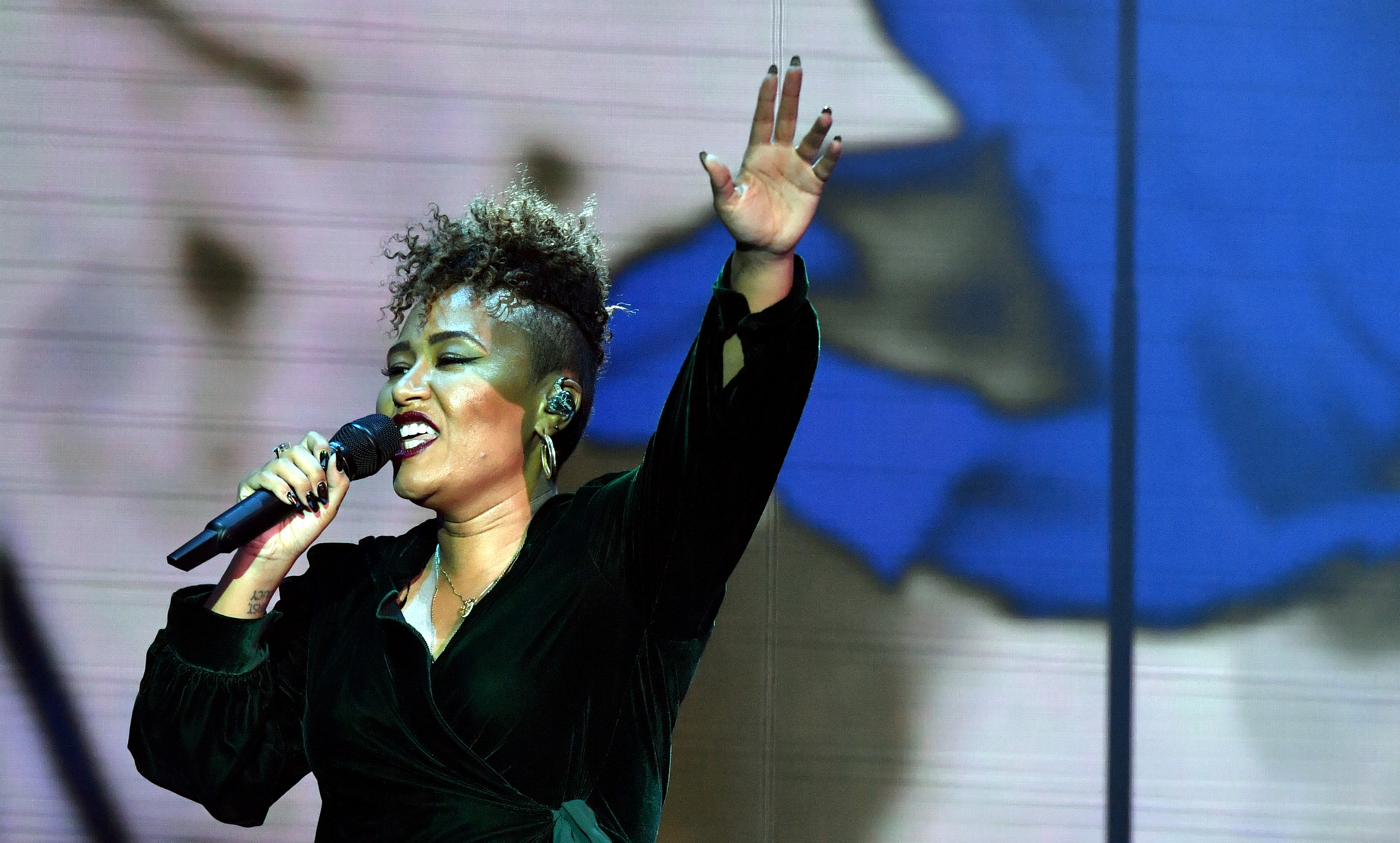 Emeli Sande in concert at Aberdeen Exhibition and Conference Centre.