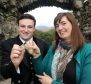 Alasdair MacMuirich of Islay and Rachel Walker of Gairlochy, Lochaber photographed with their awards yesterday in Fort William. Picture by Sandy McCook.