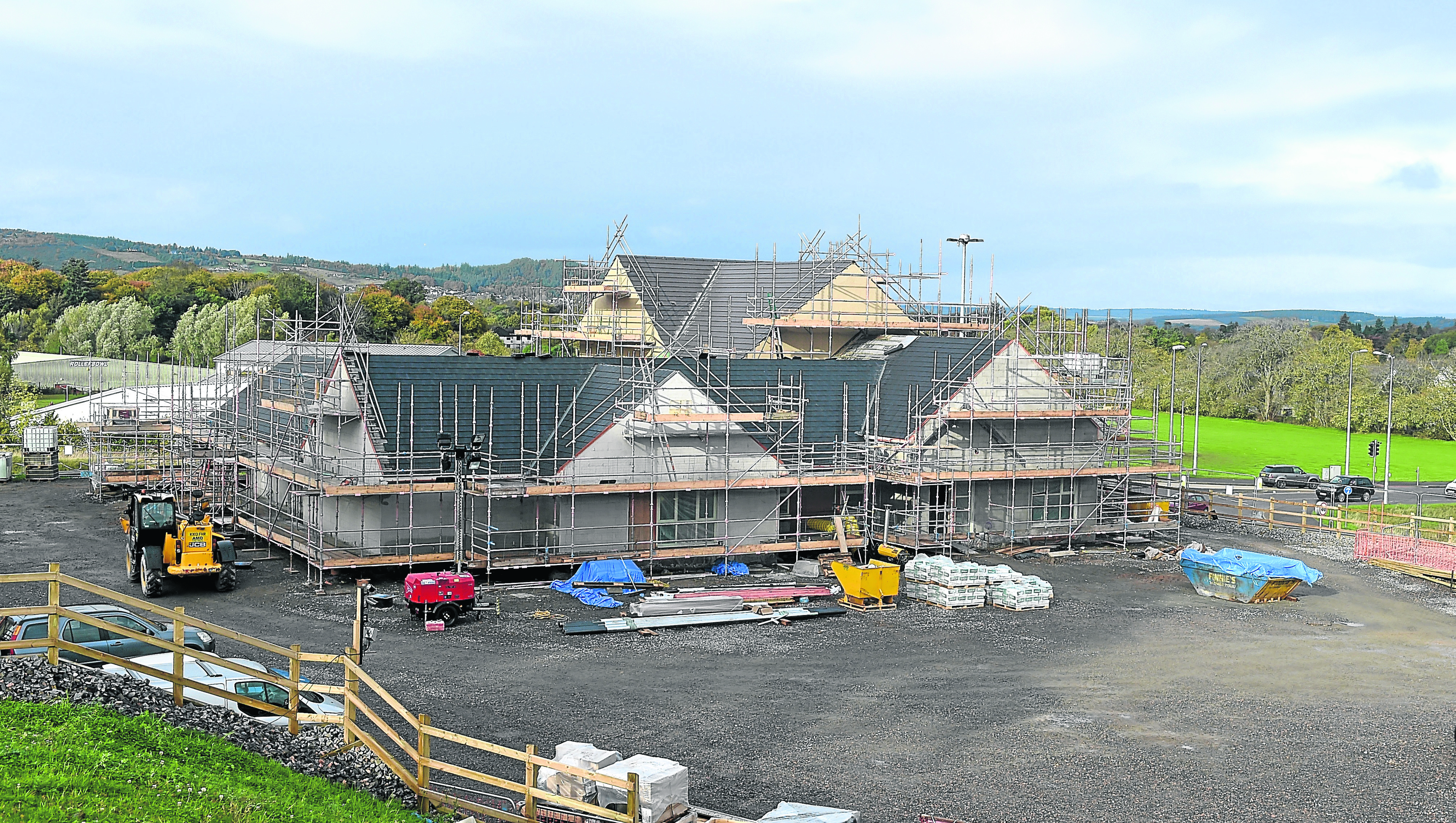 The new 'Three Witches' development by Marston's Inns and Taverns at Slackbuie, Inverness. Picture by Sandy McCook.