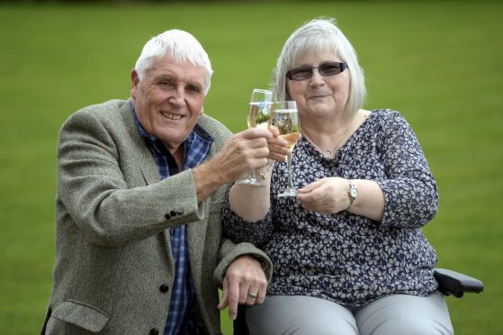 Tommy and Linda Parker have won a massive £5,014,254 on the October 18 2017 Lotto draw.