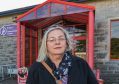 Suzanne Wright, branch secretary of Moray Unison, outside Elgin Library.