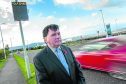 Councillor Ken Gowans is concerned about drivers speeding.