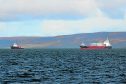 The Orkney Islands Tug MV Einar in action