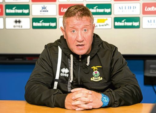 Caley Thistle boss John Robertson