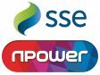 Undated handout images of the logos of energy giants SSE Energy giants SSE and Npower, who have reached an agreement to merge their operations to create a new energy supplier in the UK. PRESS ASSOCIATION Photo. Issue date: Wednesday November 8, 2017. The duo announced on Tuesday that they were in advanced discussions about a tie-up, and on Wednesday said they were pressing ahead with the plans. See PA story CITY SSE. Photo credit should read: PA Wire

NOTE TO EDITORS: This handout photo may only be used in for editorial reporting purposes for the contemporaneous illustration of events, things or the people in the image or facts mentioned in the caption. Reuse of the picture may require further permission from the copyright holder.
