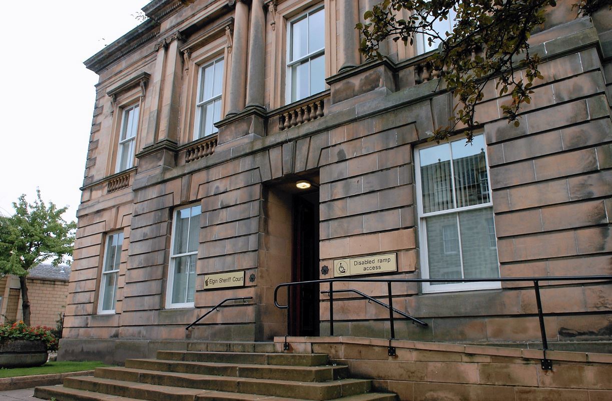 The man is expected to appear at Elgin Sheriff Court today