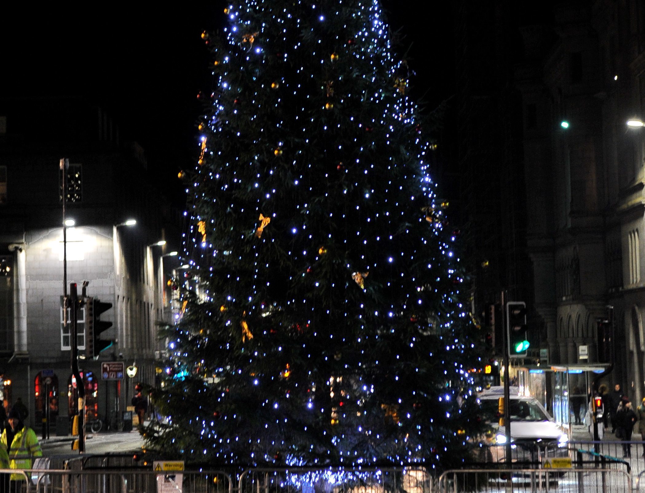 Last year's Aberdeen Christmas Tree Light Switch-On event
