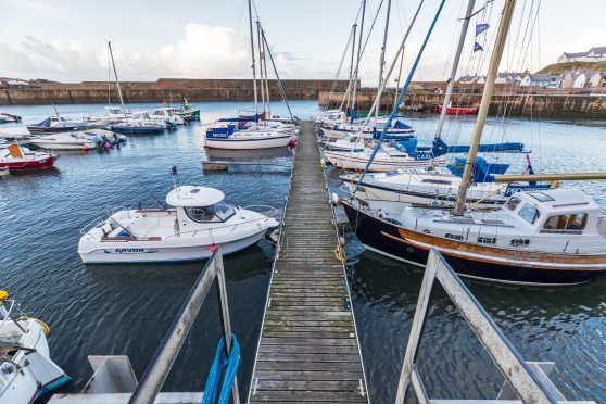 Repairs are needed at the Findochty Harbour pontoons.