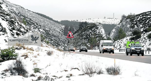 The preferred route and junction designs for the A9 duallng between Dalraddy and Slochd were shown for the first time in Aviemore yesterday.