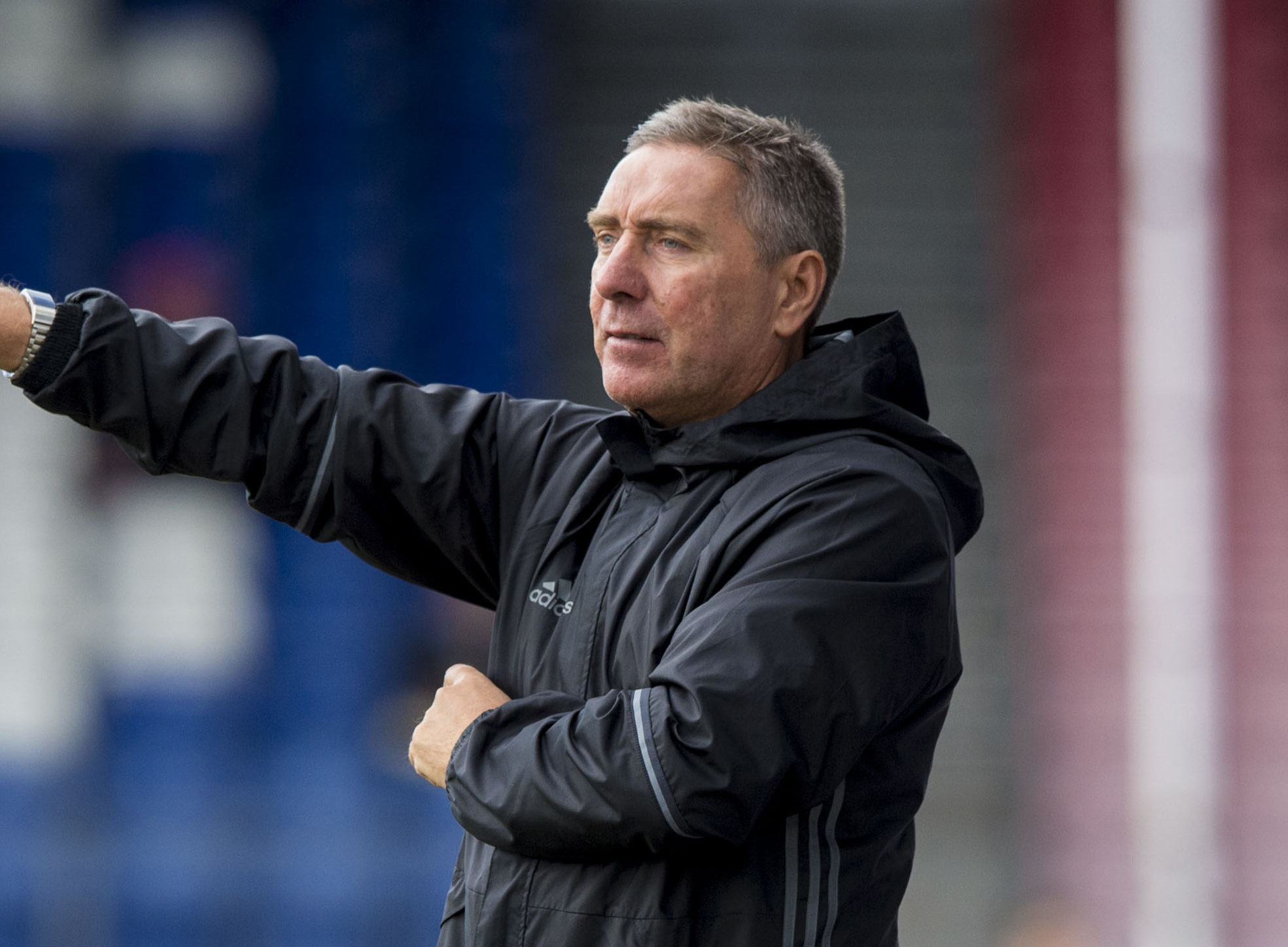 Jim McInally's side were beaten 3-0 by the Pars at East End Park.