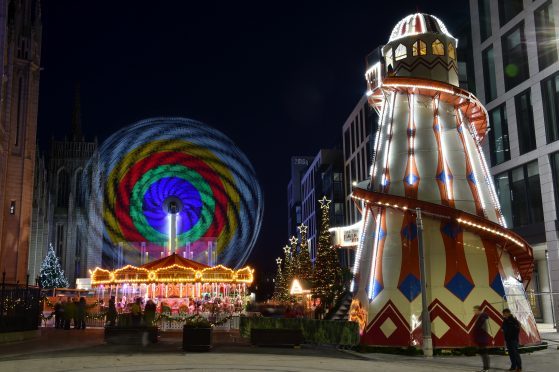 The Aberdeen Christmas Village. Picture by Kenny Elrick.