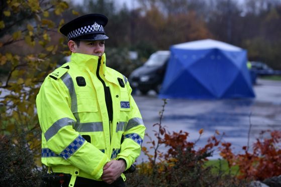 The man's body was found in the car park at  Bucksburn Travelodge,