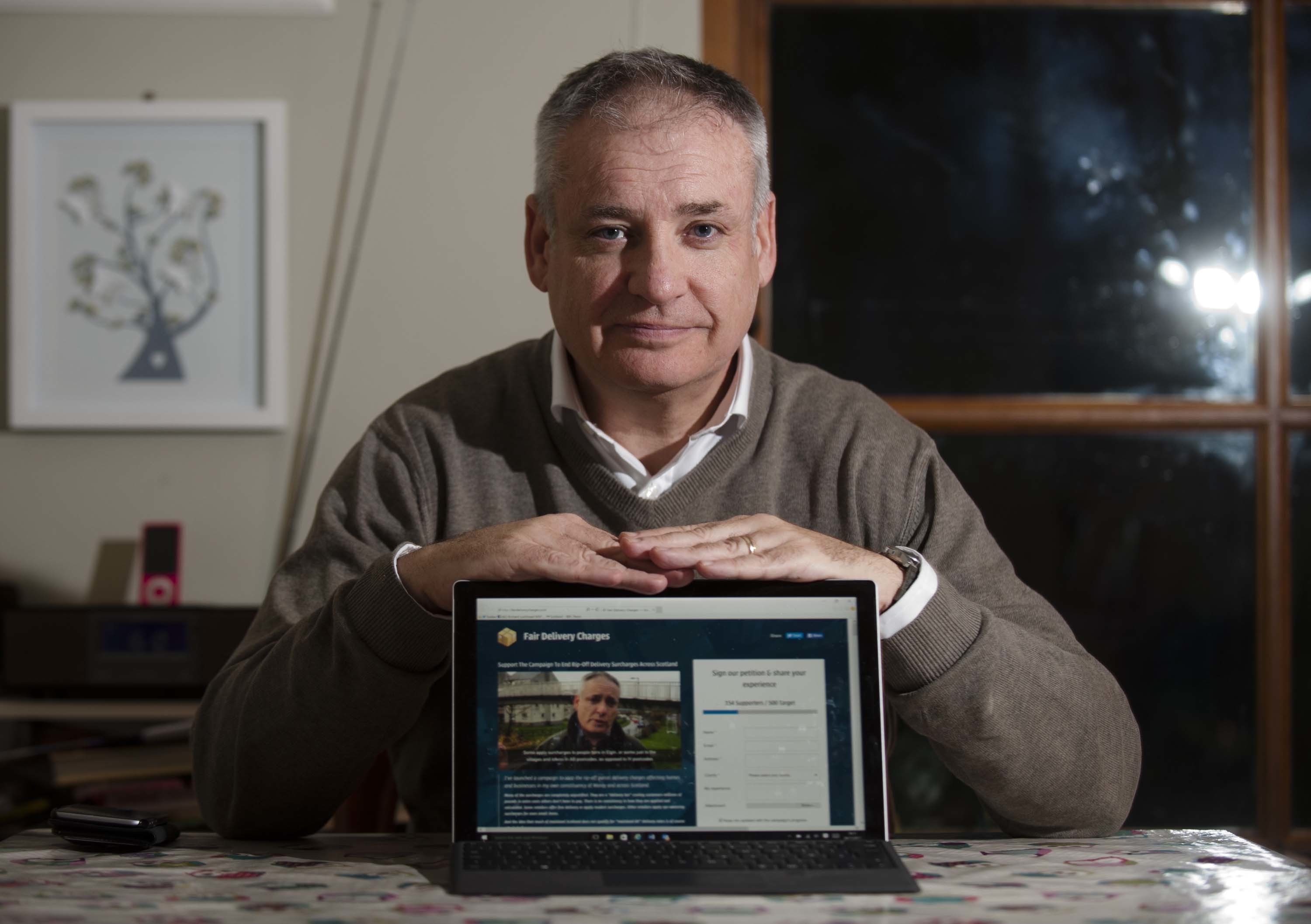 Moray MSP Richard Lochhead's campaign has now been backed by more than 2,000 people
