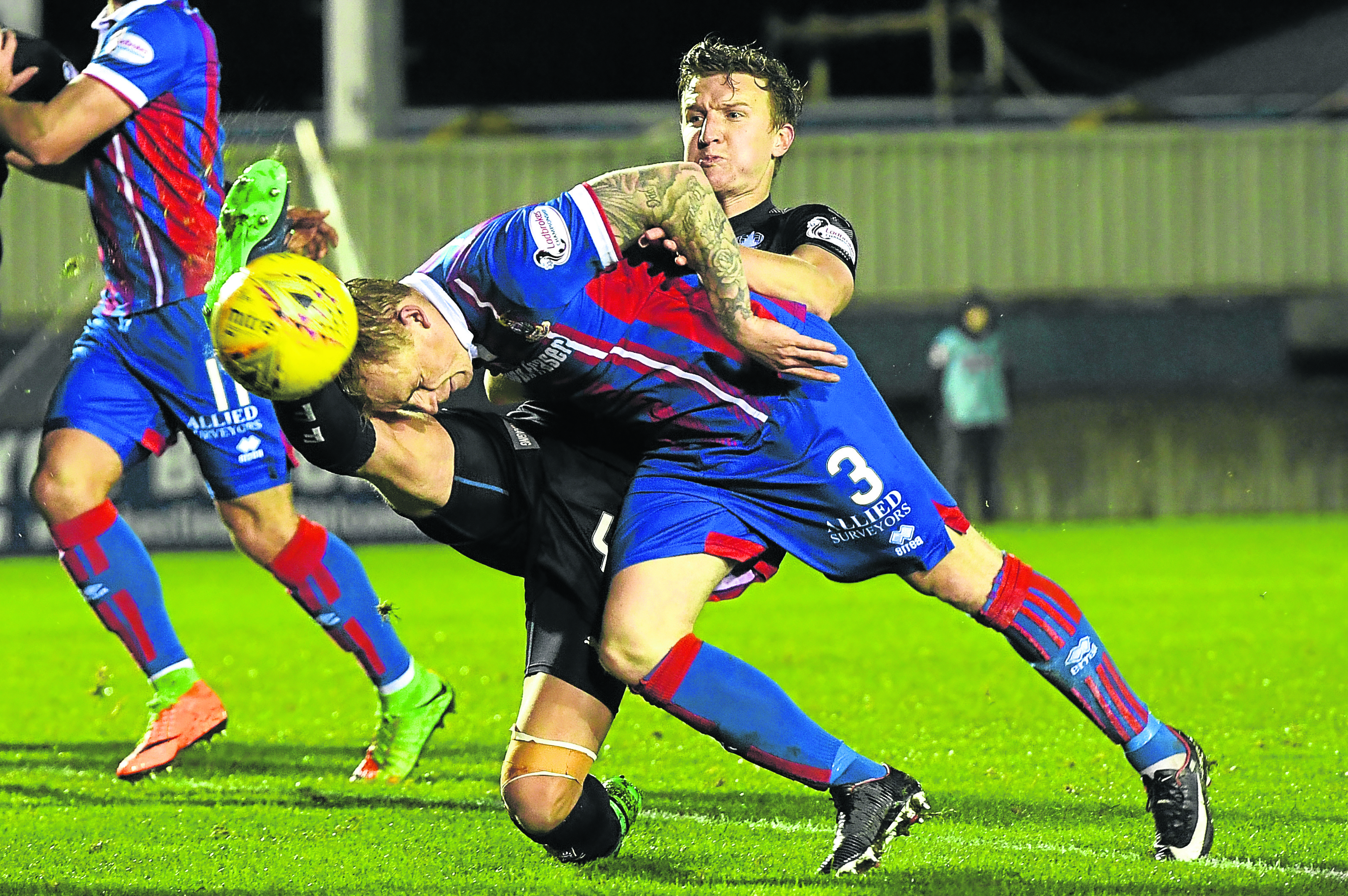 Caley Thistle defender Carl Tremarco.