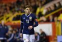 Ryan Christie made his debut for Scotland at Pittodrie in November.