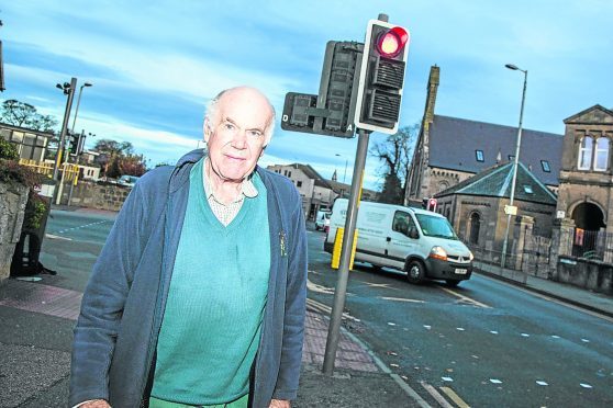 Nairn councillor, Richard Youngson