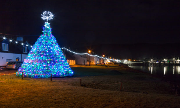 The stunning display in Ullapool