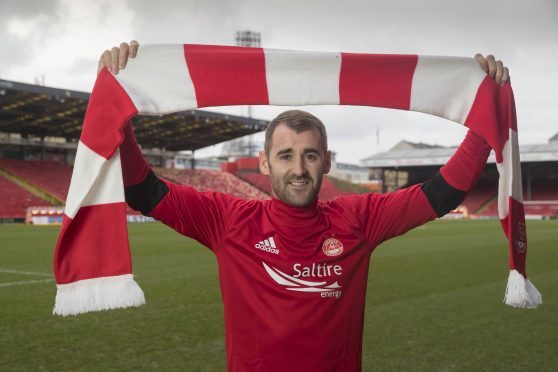 Niall Mcginn back at Pittodrie