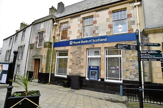 The films will be shown at the former RBS bank in Banff.