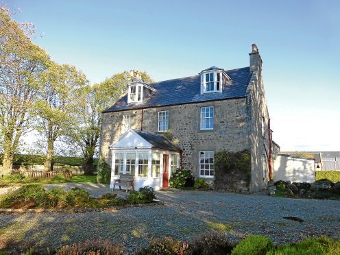 The farmhouse at Byres