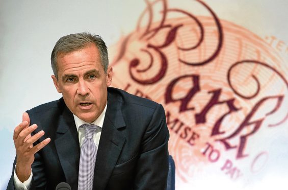 Governor of the Bank of England Mark Carney