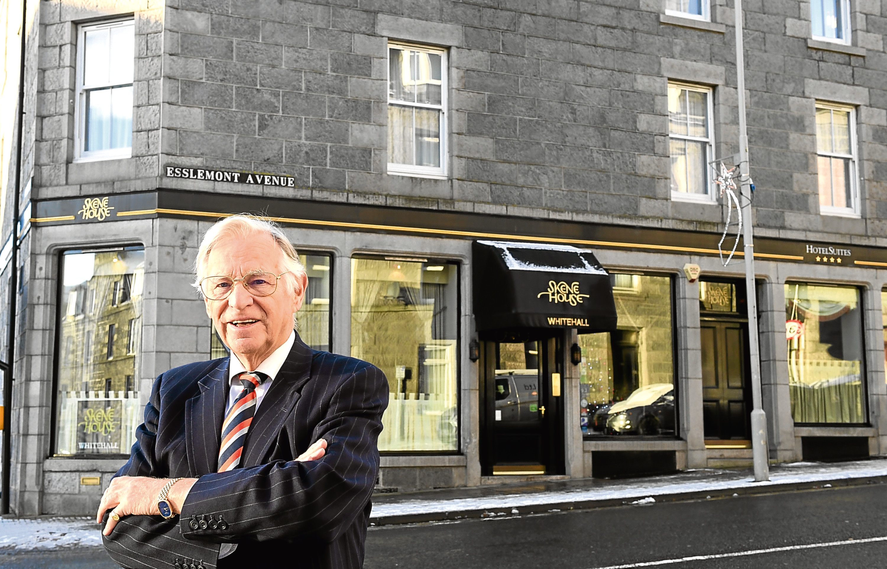 Business ; 
Charles Skene owner of Skene House, pictured at his Whitehall Place, opetration.     .....see story Rebecca Buchan.      
Picture by Kami Thomson    11-12-17