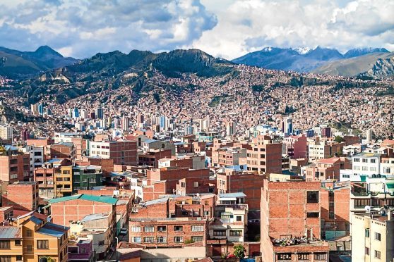 La Paz, Bolivia.