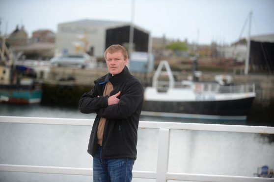 Buckie fisherman Lee Brown is due to meet representatives from SSEN.