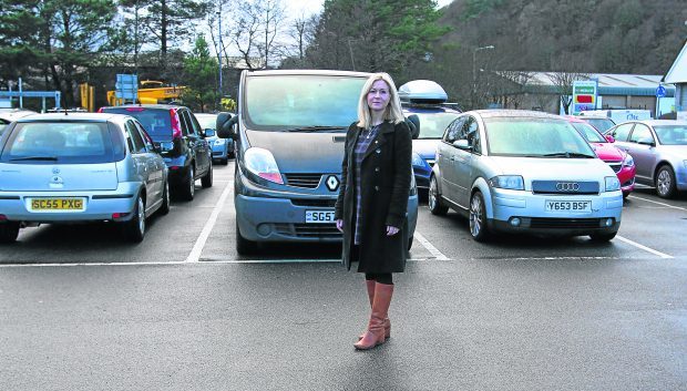 Councillor Julie MacKenzie in Oban