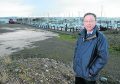 Stewart Nicol of Inverness Chamber of Commerce at the Inverness Marina and Harbour Gate areas which are due to be developed further. Picture by Sandy McCook.