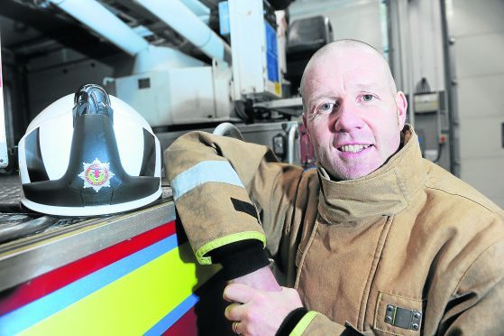 Deputy Assistant Chief Officer (DACO) David Farries, head of service delivery for North of Scotland photographed in Inverness Fire Station. Picture by Sandy McCook.