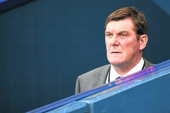St Johnstone manager Tommy Wright