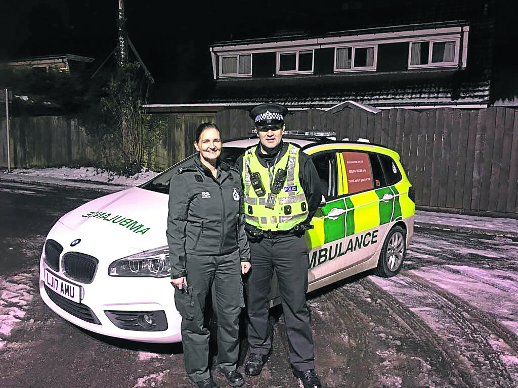 Police in Inverness have teamed up with the Scottish Ambulance Service to provide a fast and efficient joint response to incidents on key nights over the festive period.