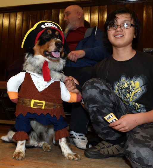 Jay Frederiksmose with Max.