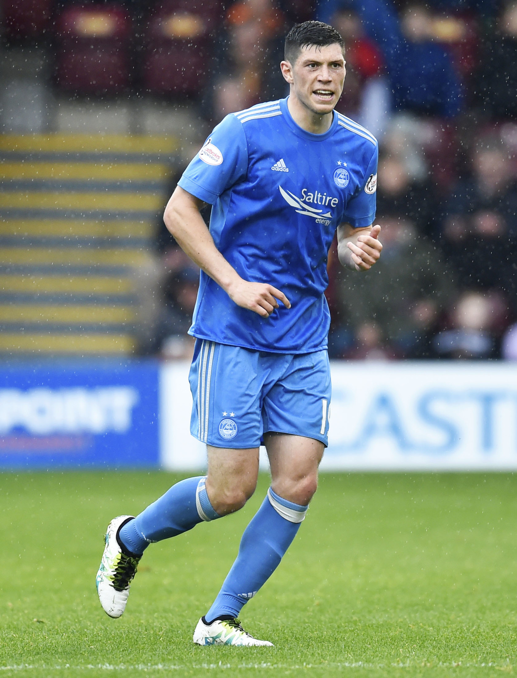 Scott McKenna scored twice for Aberdeen