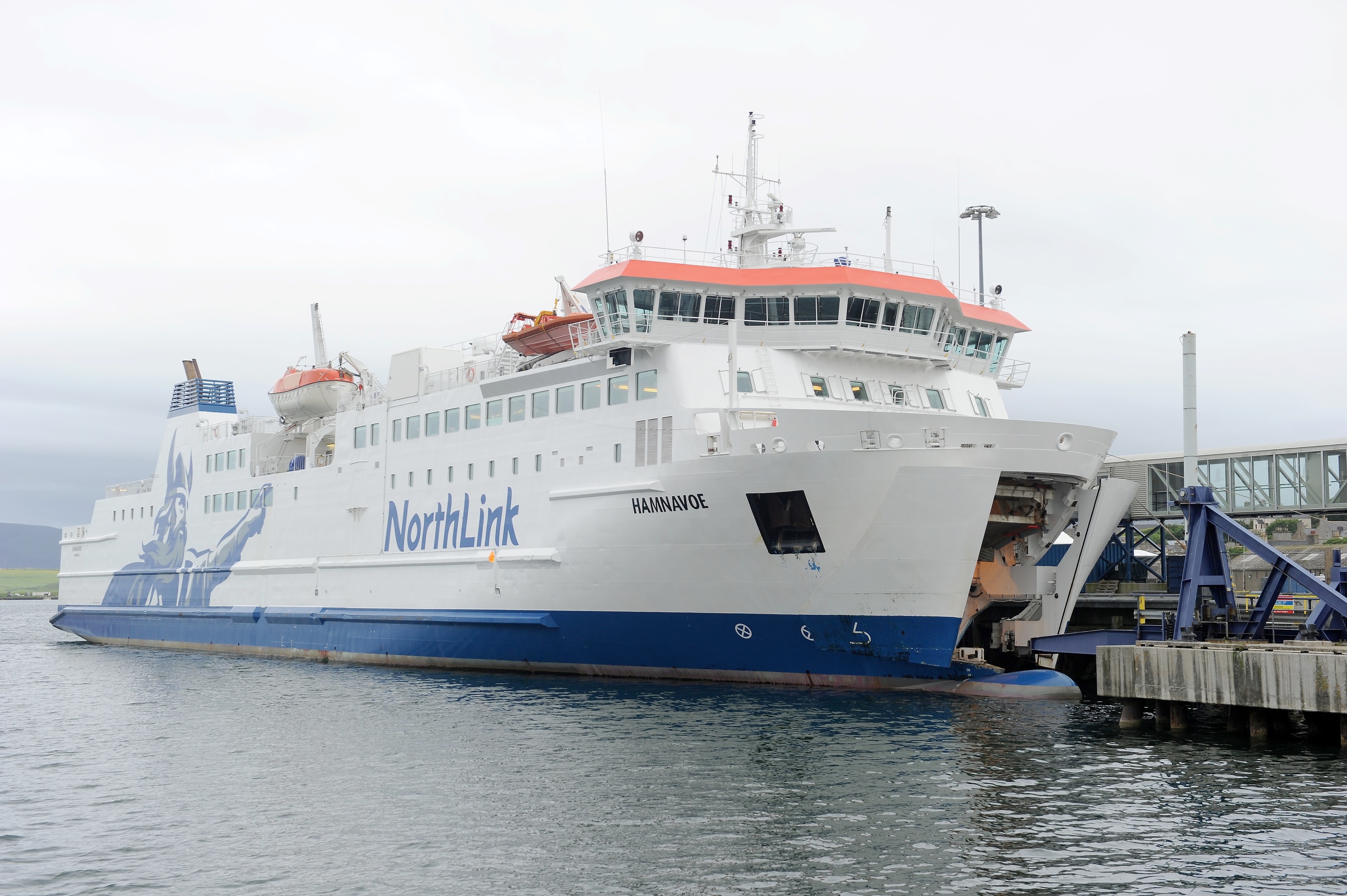 A NorthLink ferry.
