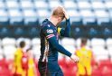 Dejection for Ross County's Andrew Davies